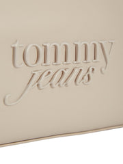 Tommy Jeans Must vaalea pieni olkalaukku stone