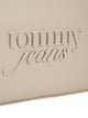 Tommy Jeans Must vaalea pieni olkalaukku stone