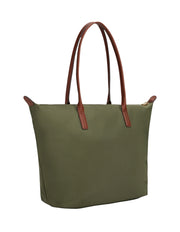 Tommy Hilfiger Popette Tote iso vihreä olkalaukku kangas