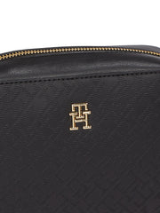 Tommy hilfiger distinct logokuvioitu kameralaukku olkalaukku musta