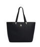 Tommy hilfiger emblem tote iso olkalaukku musta