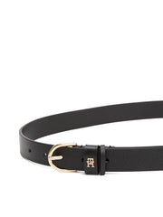 Tommy hilfiger essential naisten vyö musta kultainen