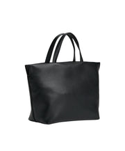 Tommy hilfiger logotape mini tote musta pieni käsilaukku