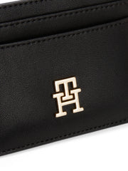 Tommy hilfiger musta feminne pieni korttikotelo