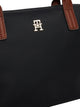 Tommy hilfiger popette pieni musta tote ruskea