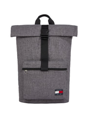 Tommy jeans essential daily harmaa rolltop reppu