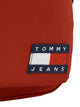 Tommy jeans miesten punainen olkalaukku reporter kangas