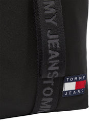 Tommy jeans musta essential laukku kassi kangas