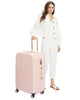 Vaaleanpunainen iso matkalaukku ted baker belle