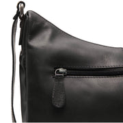 Valenora Chesterfield Brand nahka iso olkalaukku yksityiskohta