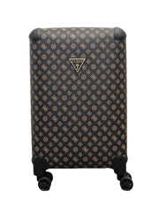 Wilder guess matkalaukku logokuvioitu ruskea pieni
