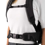 Zeeksack rolltop reppu matkustusreppu musta matkareppu 21l