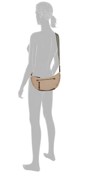 a.eriksson camel active bari banana kankainen iso olkalaukku beige