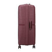 americantourister iso matkalaukku airconic Galactic Mauve viininpunainen punainen sivusta