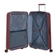 americantourister iso matkalaukku airconic Galactic Mauve viininpunainen punainen sisältä