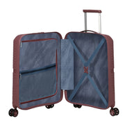 americantourister lentolaukku airconic Galactic Mauve viininpunainen punainen sisältä