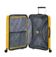 ariconic lemondrop keltainen iso kevyt matkalaukku