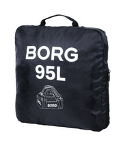 björn borg duffle musta 95L iso matkakassi reppu