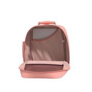 cabinzero 28litrainen matkustusreppu pieni reppu vaaleanpunainen macaroon pinkki