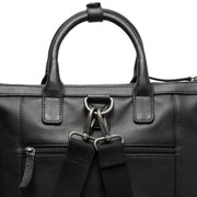 chesterfield brand luisa musta nahka reppu