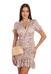 giully beige olkalaukku tikkikuvioitu Guess