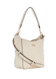 guess brenton vaalea olkalaukku beige