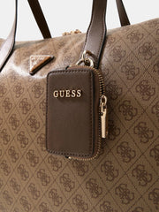 guess latona ruskea laukku yksityiskohta