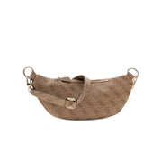 guessin ruskea vyolaukku latona logokuvioitu