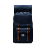 herschel little america navy reppu iso sininen tummansininen ruskea