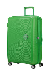 iso vihrea soundbox american tourister matkalaukku