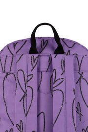 just hype purple hearts koulureppu