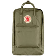 Fjällräven Kånken tietokonereppu vihreä edestä