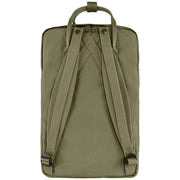 Fjällräven Kånken tietokonereppu vihreä takaa