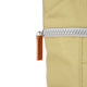 keltainen Roka london khaki reppu finchley iso