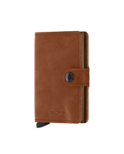 konjakinruskea secrid korttilompakko ruskea