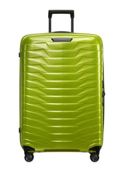 lime iso vihreä matkalaukku proxis samsonite