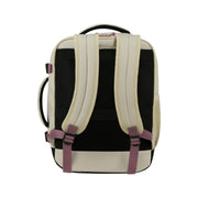 American Tourister Take2Cabin vaalea matkareppu takaa