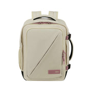 matkareppu vaalea american tourister edestä