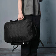 musta CabinZero military matkustusreppu reppu allblack 36l keskikokoinen