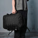 musta CabinZero military matkustusreppu reppu allblack 36l keskikokoinen