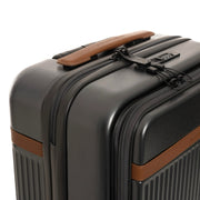 musta Chesterfield Brand Zuna etutaskulla urban graphite lentolaukku