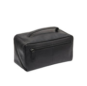 musta Chesterfield brand elmia toilettilaukku nahka