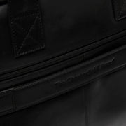 musta Chesterfield brand frazer tietokonelaukku työlaukku nahka