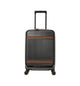 musta Chesterfield lentolaukku Brand Zuna etutaskulla urban graphite