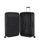 musta Samsonite fyrm iso matkalaukku graphite laajennettava