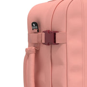 pinkki cabinzero 28litrainen matkustusreppu pieni reppu macaroon vaaleanpunainen