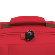 punainen CabinZero Tech pieni matkareppu 28l london red reppu
