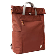 roka london iso reppu ruskea henna sivulta