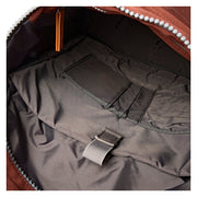 roka london iso reppu ruskea henna sisältä