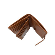 ruskea Nabo iso lompakko nahka vaaleanruskea